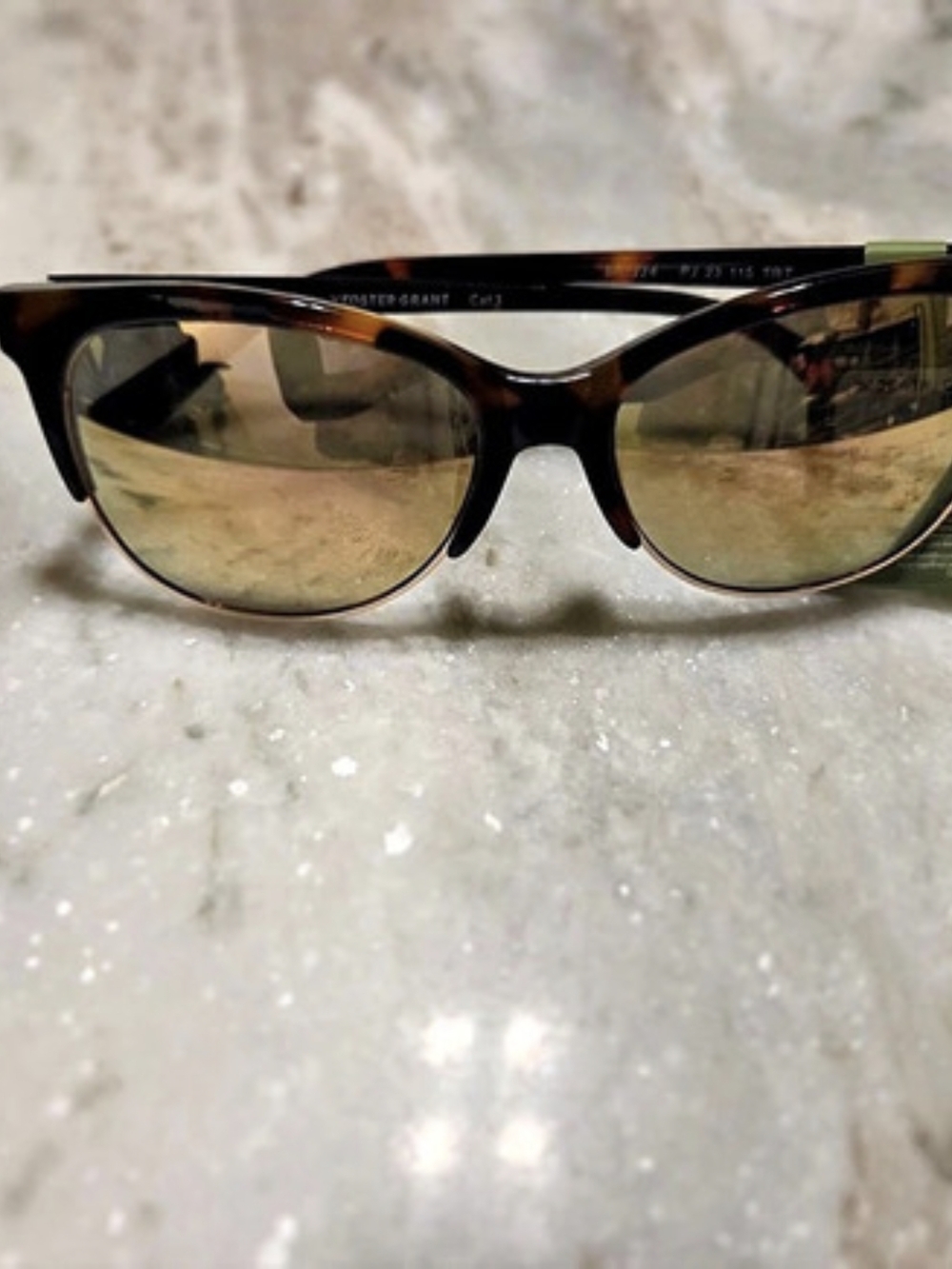 Foster Grant Sunglasses Brown NWT